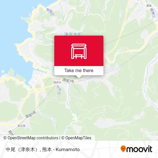 中尾（津奈木） map
