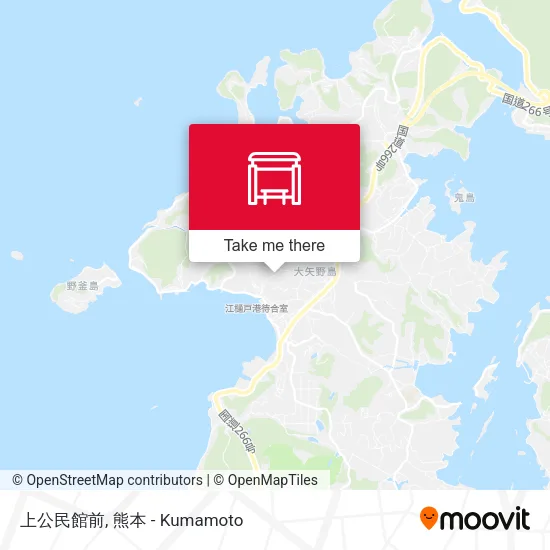 上公民館前 map