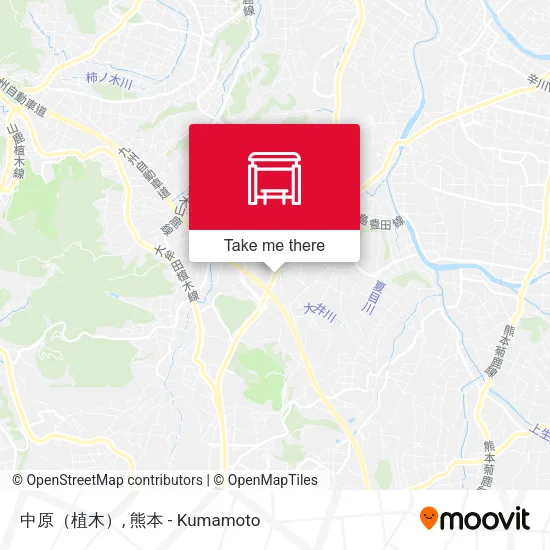 中原（植木） map