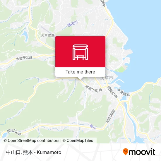 中山口 map