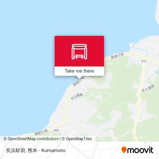 長浜駅前 map