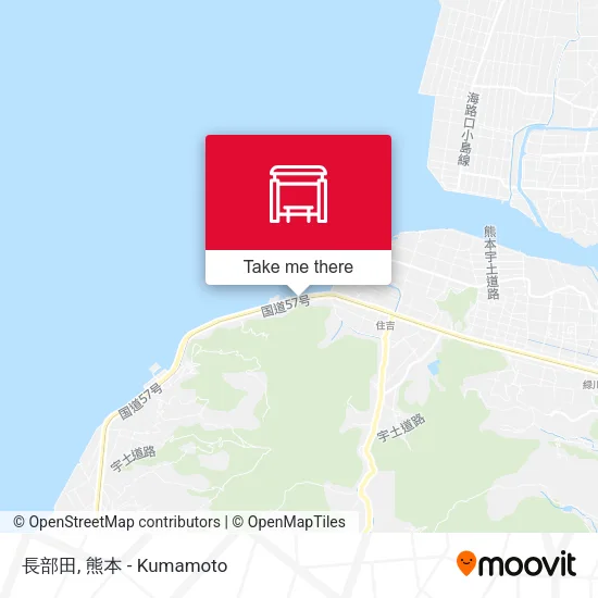 長部田 map