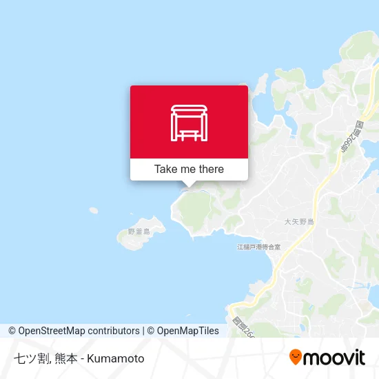 七ツ割 map