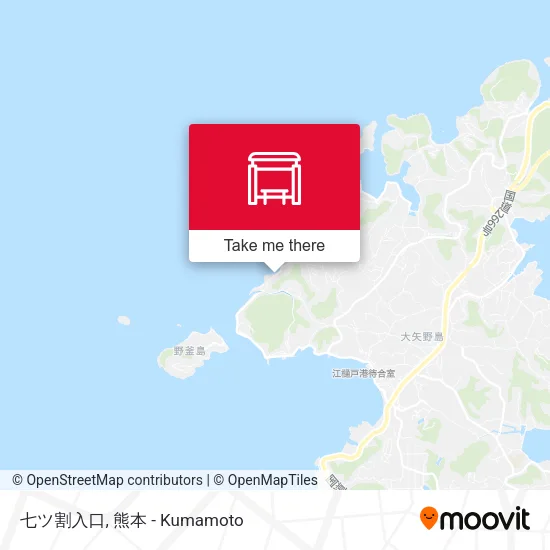 七ツ割入口 map