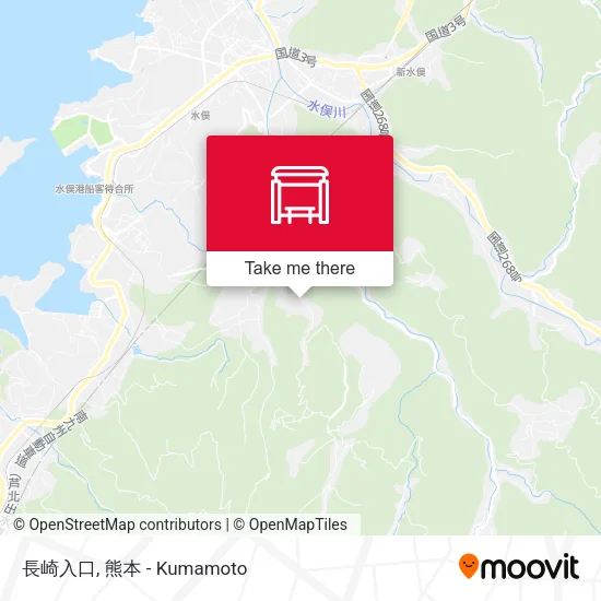 長崎入口 map