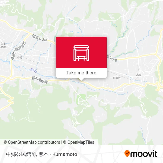 中郷公民館前 map