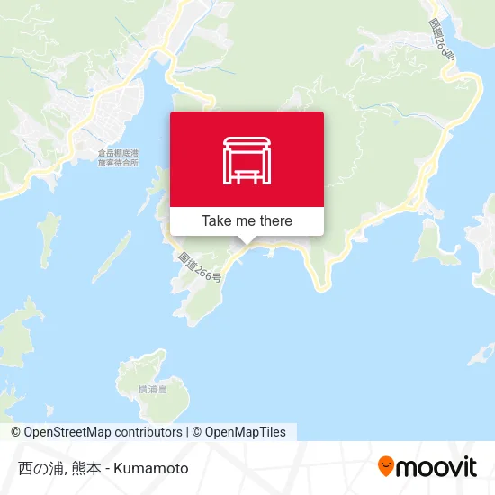 西の浦 map