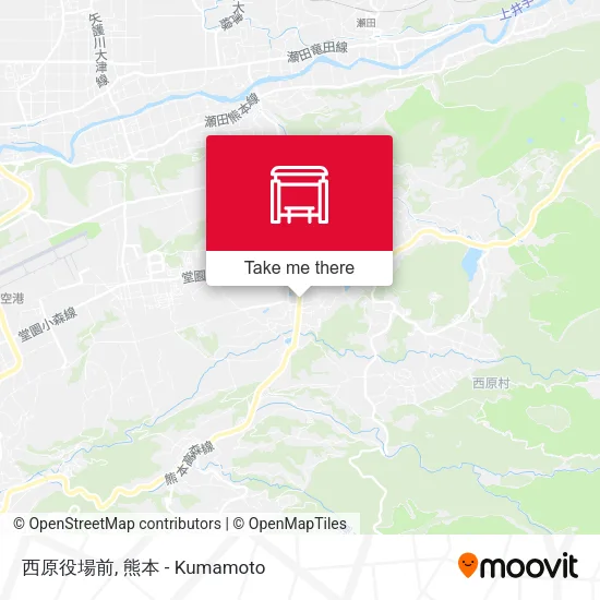西原役場前 map