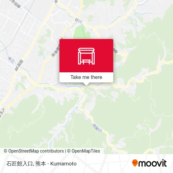 石匠館入口 map