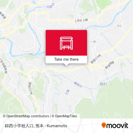錦西小学校入口 map