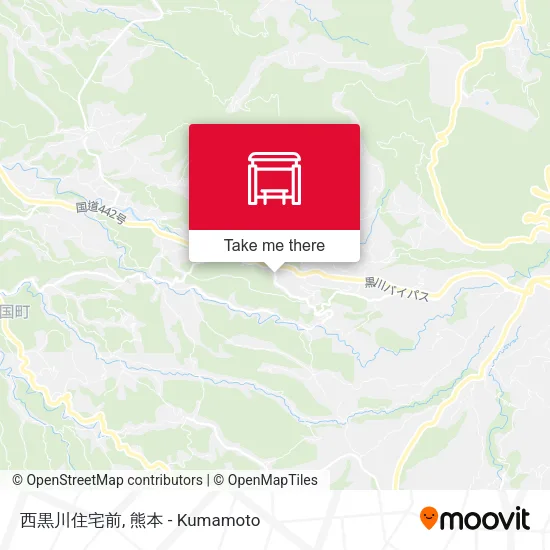 西黒川住宅前 map