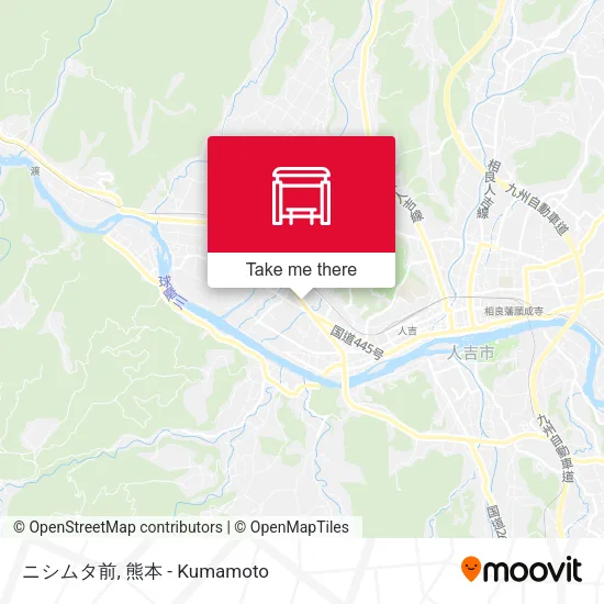 ニシムタ前 map
