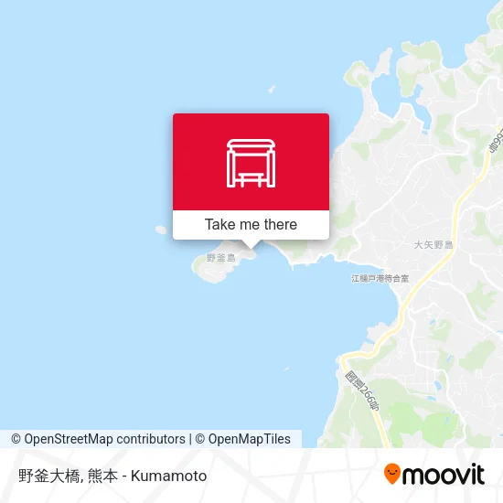 野釜大橋 map