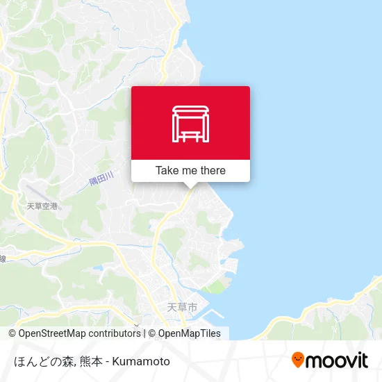 ほんどの森 map