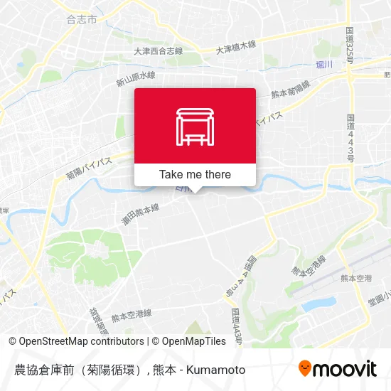 農協倉庫前（菊陽循環） map