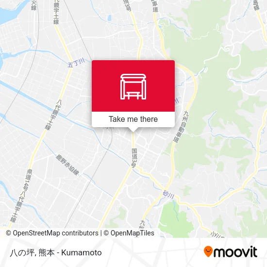 八の坪 map