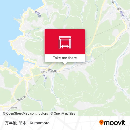 万年池 map