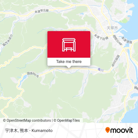 宇津木 map