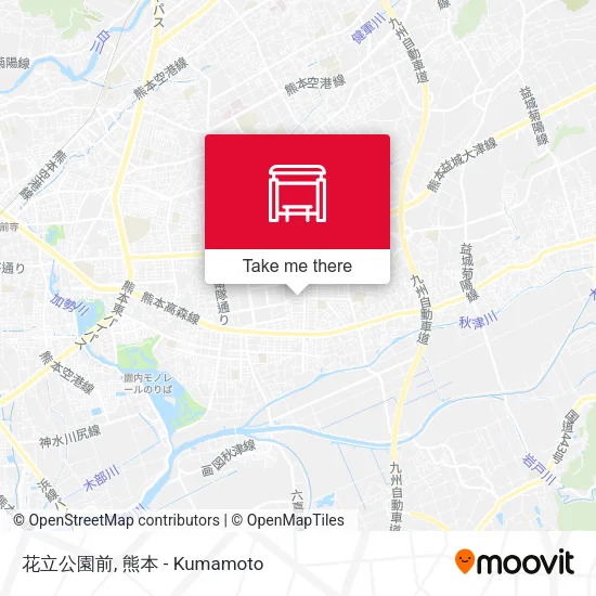 花立公園前 map