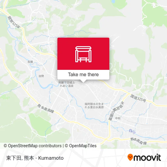 東下田 map