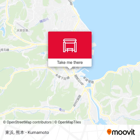 東浜 map