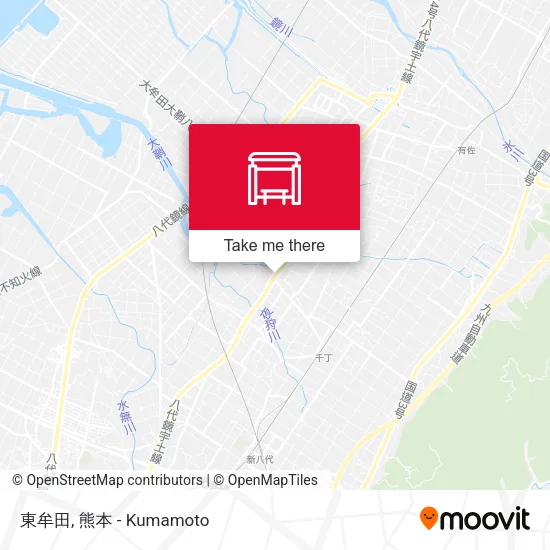 東牟田 map
