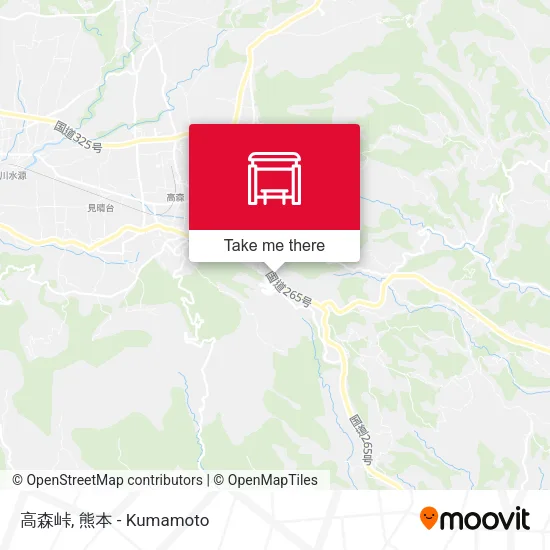 高森峠 map