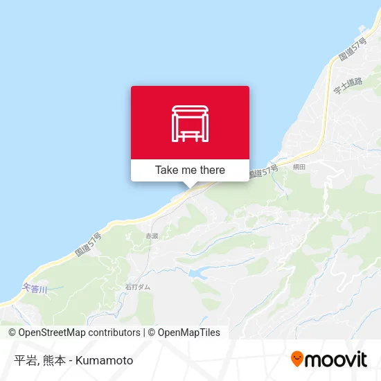 平岩 map