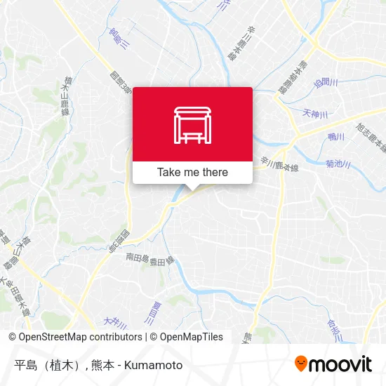 平島（植木） map