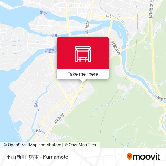 平山新町 map