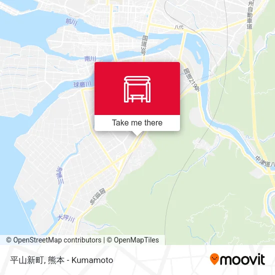 平山新町 map
