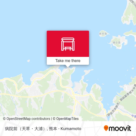 病院前（天草・大浦） map