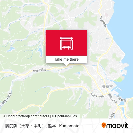 病院前（天草・本町） map