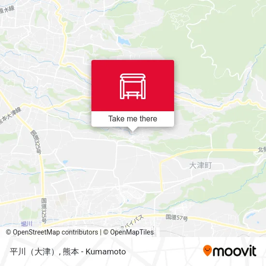 平川（大津） map