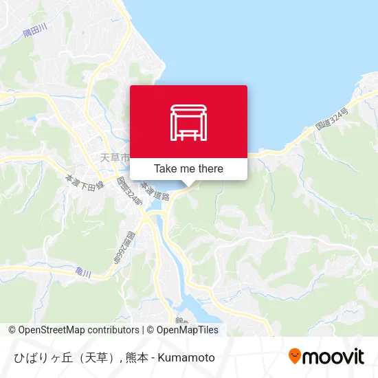 ひばりヶ丘（天草） map