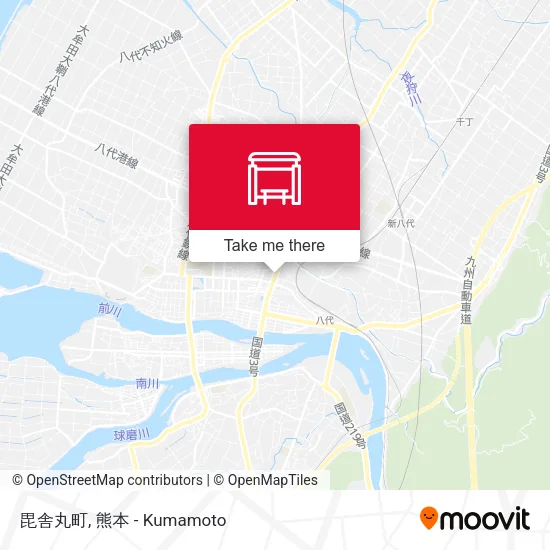 毘舎丸町 map