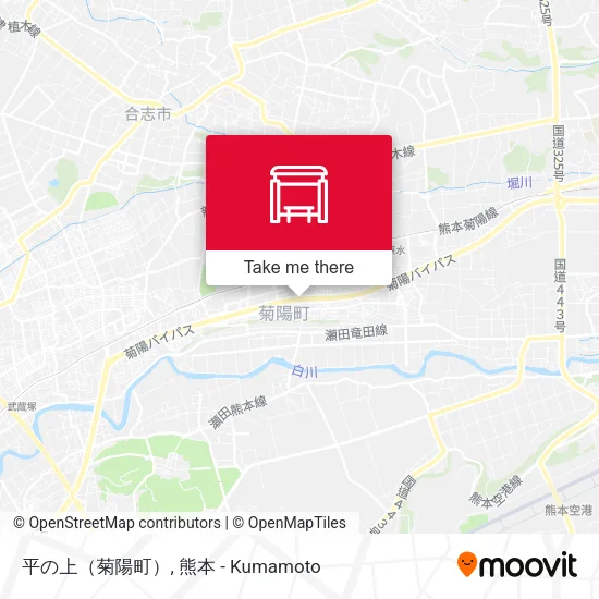 平の上（菊陽町） map