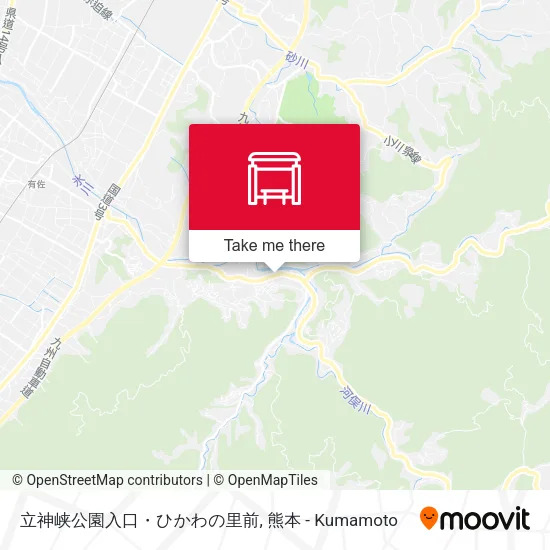 立神峡公園入口・ひかわの里前 map