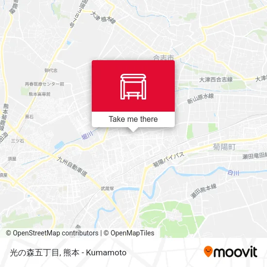 光の森五丁目 map