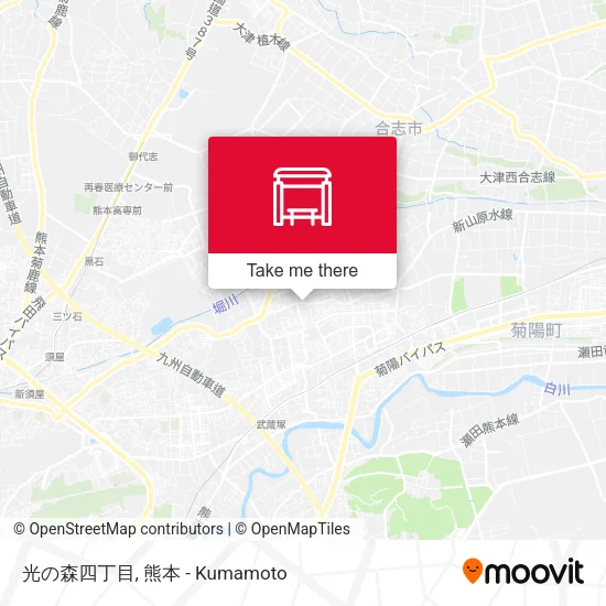 光の森四丁目 map