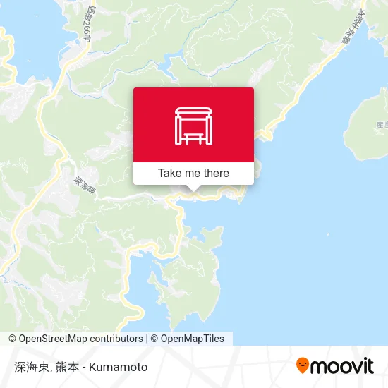 深海東 map