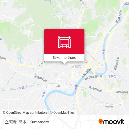立願寺 map