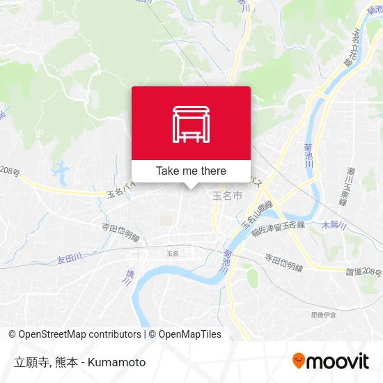 立願寺 map