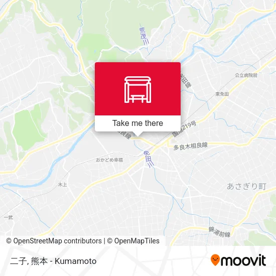 二子 map