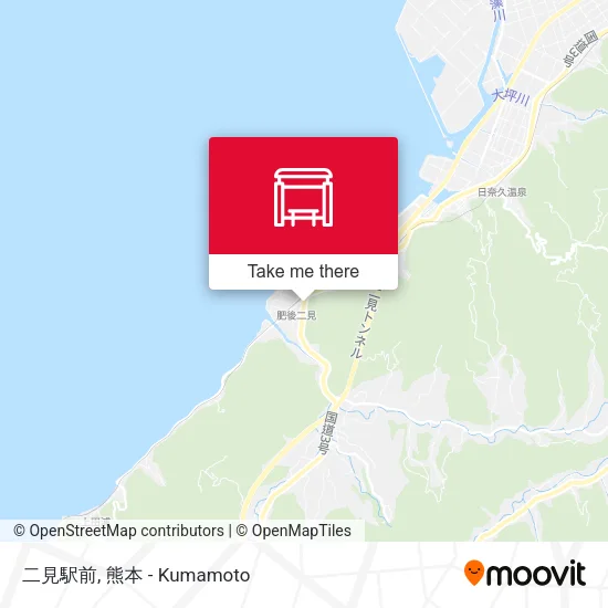 二見駅前 map