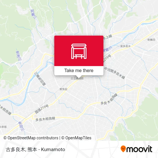 古多良木 map