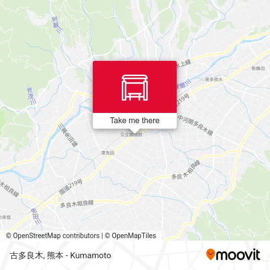 古多良木 map