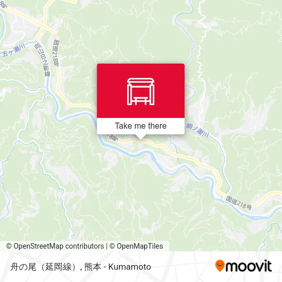 舟の尾（延岡線） map
