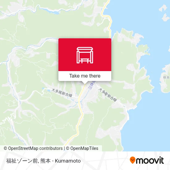 福祉ゾーン前 map