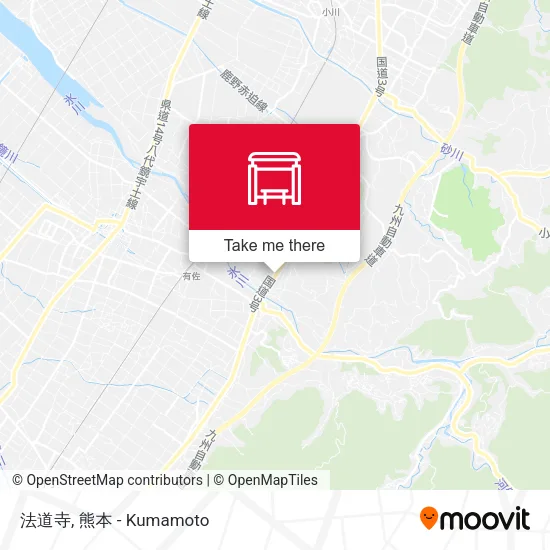 法道寺 map